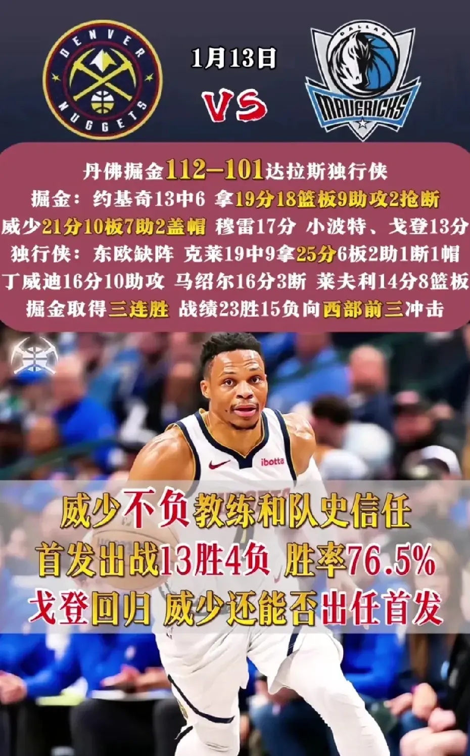 独行侠爆发新星，命运悬念刷新纪录，公牛球队迎来希望！